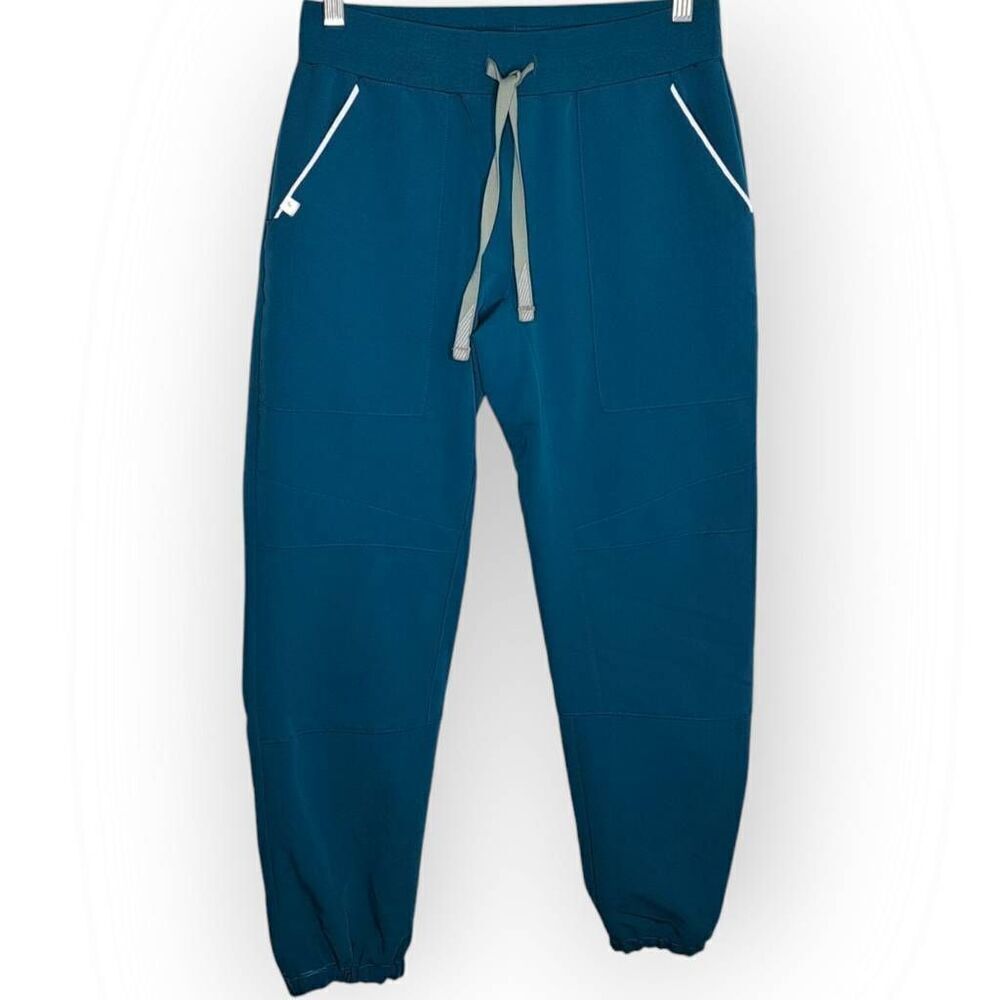 FIGS Pacific Blue Venice Slim Jogger Scrub Pants size XS Petite